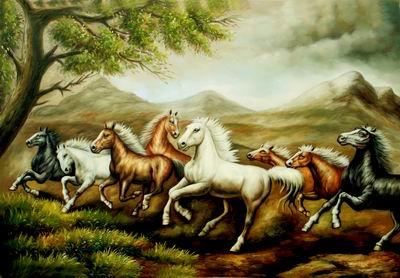 unknow artist Horses 052 oil painting image